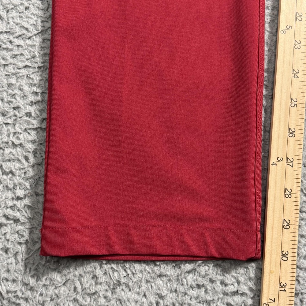 Lululemon Athletica Stretch Khaki Pants Mens 32x30 Red Hiking Travel Outdoor - Picture 14 of 15